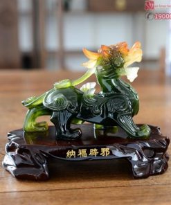 Kỳ hưu phong thủy (xanh lục)